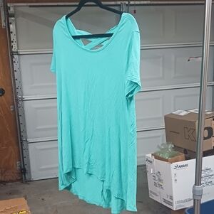 Cato Turquoise Casual Top